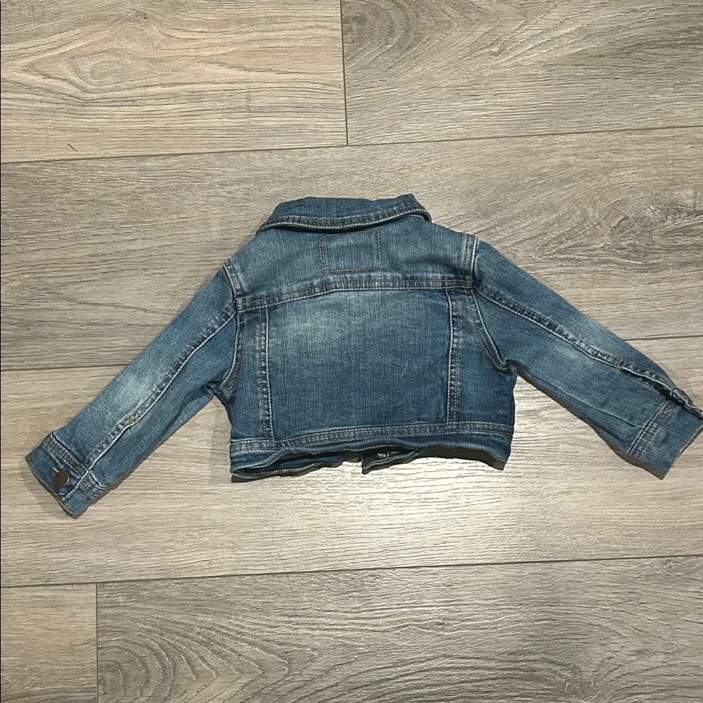 OshKosh B'gosh Denim Blue Jean Jacket‎ Size 12 months